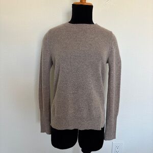 Magaschoni Taupe Beige Cashmere Sweater